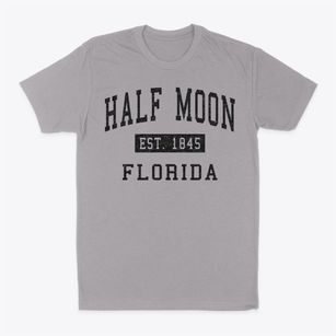 Half Moon Florida Classic Established Classic Dad T-Shirt