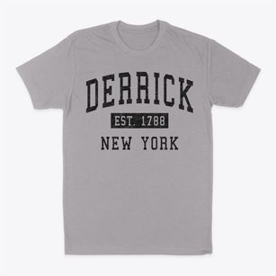 Derrick New York Classic Established Classic Dad T-Shirt