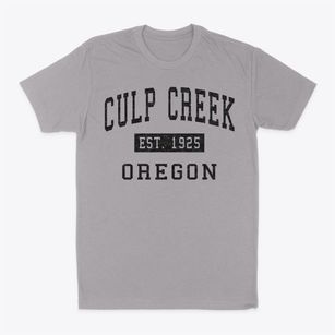 Culp Creek Oregon Classic Established Classic Dad T-Shirt