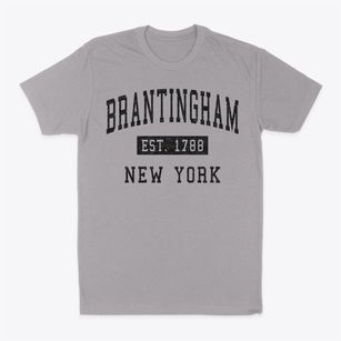 Brantingham New York Classic Established Classic Dad T-Shirt
