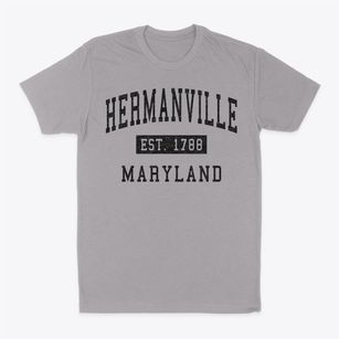 Hermanville Maryland Classic Established Classic Dad T-Shirt