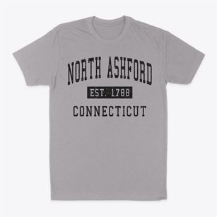 North Ashford Connecticut Classic Established Classic Dad T-Shirt