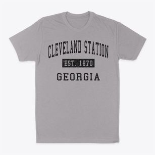 Cleveland Station Georgia Classic Established Classic Dad T-Shirt