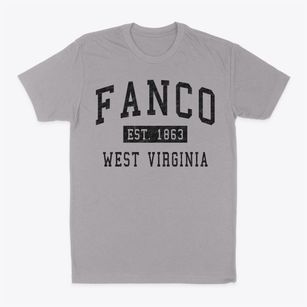 Fanco West Virginia Classic Established Classic Dad T-Shirt