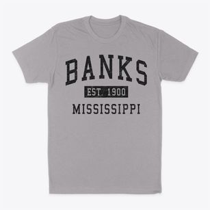 Banks Mississippi Classic Established Classic Dad T-Shirt