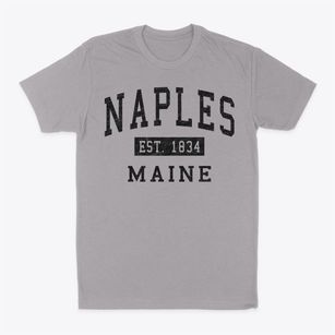 Naples Maine Classic Established Classic Dad T-Shirt