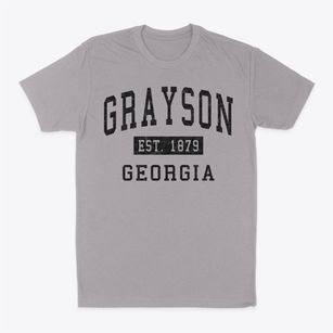 Grayson Georgia Classic Established Classic Dad T-Shirt