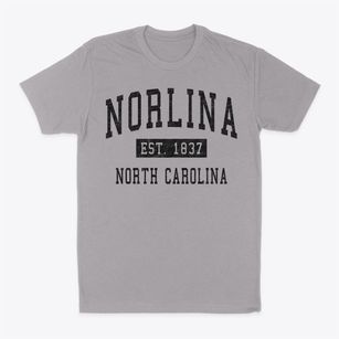 Norlina North Carolina Classic Established Classic Dad T-Shirt