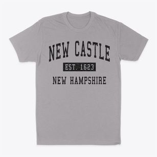 New Castle New Hampshire Classic Established Classic Dad T-Shirt
