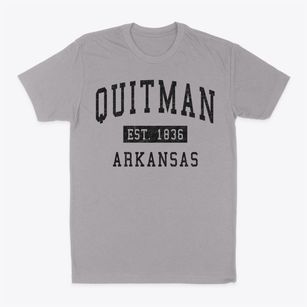 Quitman Arkansas Classic Established Classic Dad T-Shirt