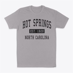 Hot Springs North Carolina Classic Established Classic Dad T-Shirt