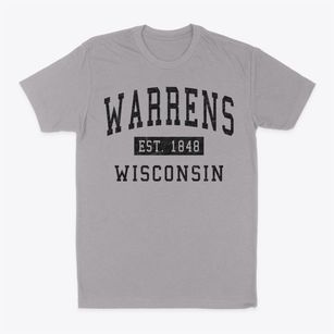 Warrens Wisconsin Classic Established Classic Dad T-Shirt