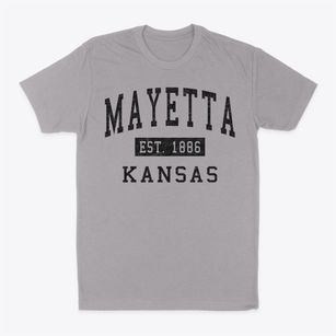 Mayetta Kansas Classic Established Classic Dad T-Shirt