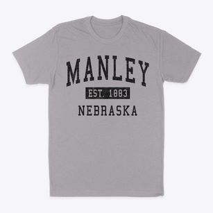 Manley Nebraska Classic Established Classic Dad T-Shirt