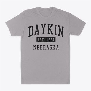 Daykin Nebraska Classic Established Classic Dad T-Shirt