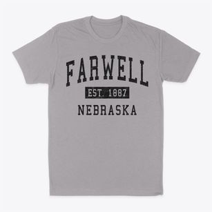 Farwell Nebraska Classic Established Classic Dad T-Shirt
