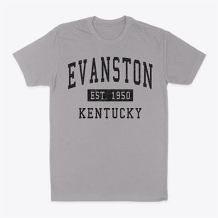 Evanston Kentucky Classic Established Classic Dad T-Shirt