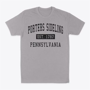 Porters Sideling Pennsylvania Classic Established Classic Dad T-Shirt