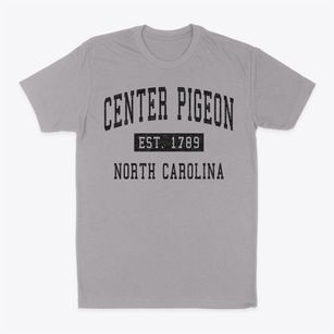 Center Pigeon North Carolina Classic Established Classic Dad T-Shirt