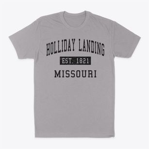 Holliday Landing Missouri Classic Established Classic Dad T-Shirt