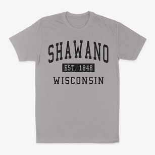 Shawano Wisconsin Classic Established Classic Dad T-Shirt