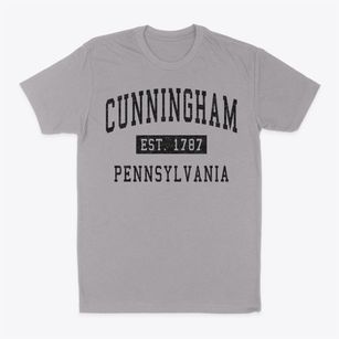 Cunningham Pennsylvania Classic Established Classic Dad T-Shirt