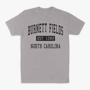 Burnett Fields North Carolina Classic Established Classic Dad T-Shirt