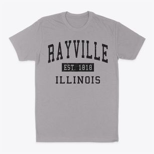 Rayville Illinois Classic Established Classic Dad T-Shirt