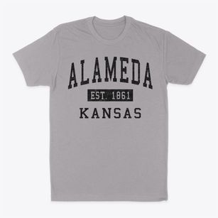 Alameda Kansas Classic Established Classic Dad T-Shirt