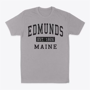 Edmunds Maine Classic Established Classic Dad T-Shirt