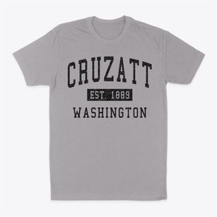 Cruzatt Washington Classic Established Classic Dad T-Shirt