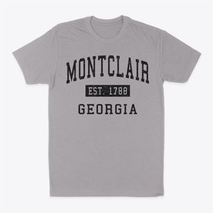 Montclair Georgia Classic Established Classic Dad T-Shirt