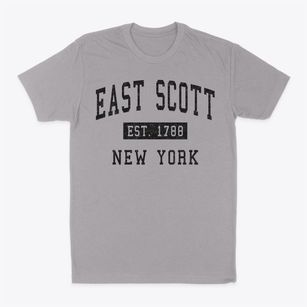 East Scott New York Classic Established Classic Dad T-Shirt