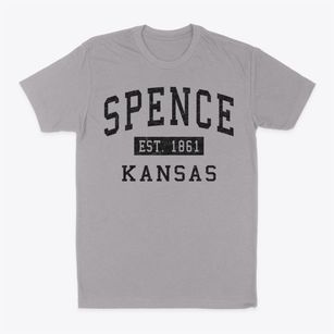 Spence Kansas Classic Established Classic Dad T-Shirt