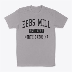 Ebbs Mill North Carolina Classic Established Classic Dad T-Shirt