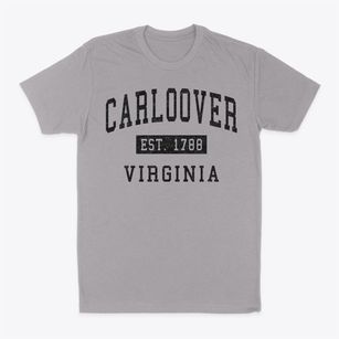 Carloover Virginia Classic Established Classic Dad T-Shirt