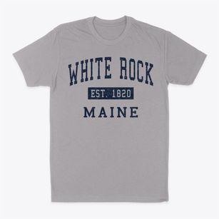 White Rock Maine Classic Established Classic Dad T-Shirt