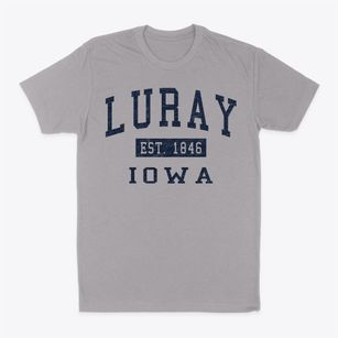 Luray Iowa Classic Established Classic Dad T-Shirt