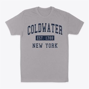 Coldwater New York Classic Established Classic Dad T-Shirt