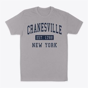 Cranesville New York Classic Established Classic Dad T-Shirt