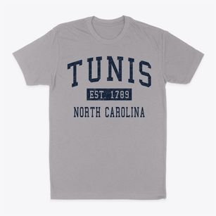 Tunis North Carolina Classic Established Classic Dad T-Shirt
