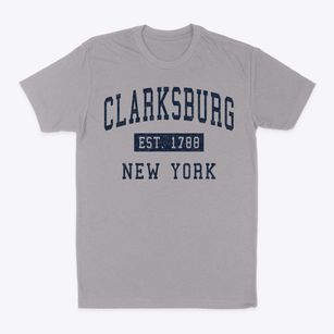 Clarksburg New York Classic Established Classic Dad T-Shirt
