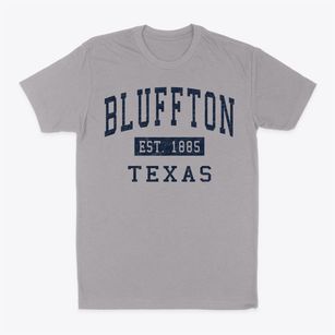 Bluffton Texas Classic Established Classic Dad T-Shirt