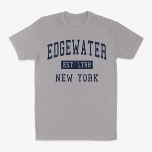 Edgewater New York Classic Established Classic Dad T-Shirt