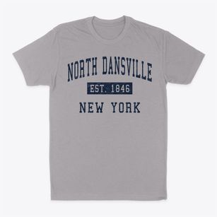 North Dansville New York Classic Established Classic Dad T-Shirt