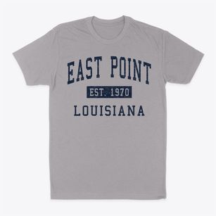 East Point Louisiana Classic Established Classic Dad T-Shirt