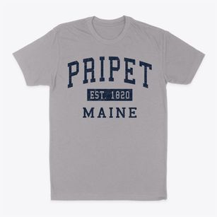 Pripet Maine Classic Established Classic Dad T-Shirt