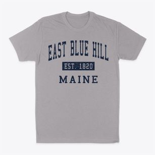 East Blue Hill Maine Classic Established Classic Dad T-Shirt