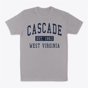 Cascade West Virginia Classic Established Classic Dad T-Shirt