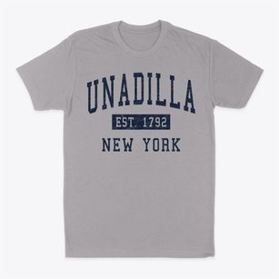 Unadilla New York Classic Established Classic Dad T-Shirt